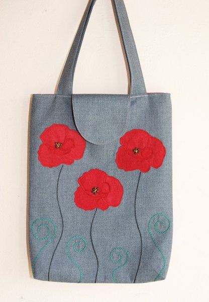 Аппликация на сумку