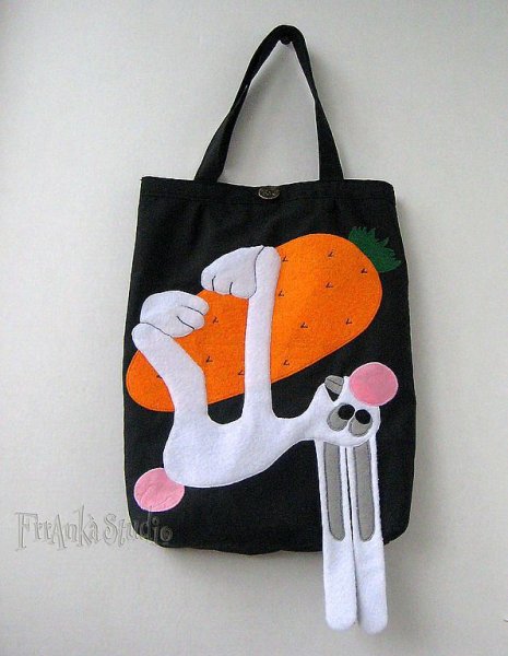 Смешные аппликации на сумку