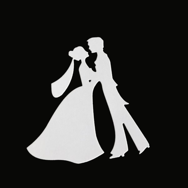 Трафарет на Свадебные бутылки