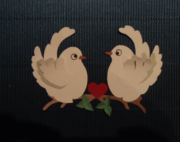 Поделка птичка