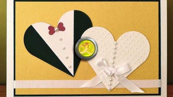 Открытка на свадьбу своими руками от ребёнка