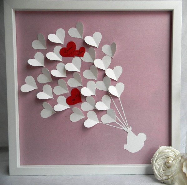 Картина на свадьбу своими руками