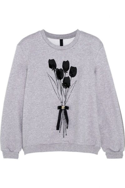 Украшение трикотажных кофт