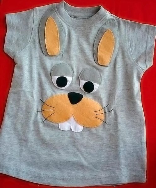 Детская одежда с аппликацией