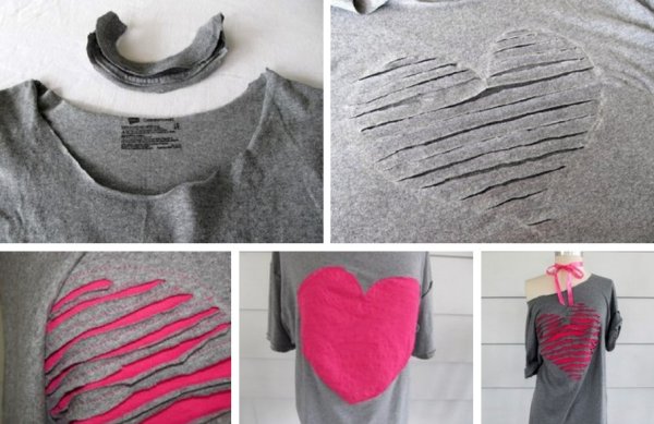 Декор футболки своими руками