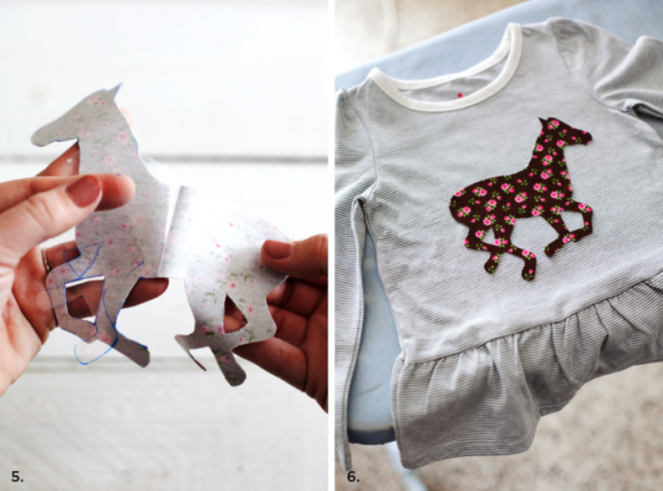 Аппликация на футболке