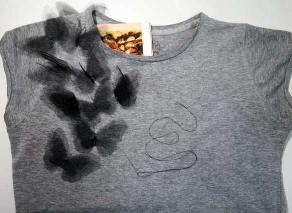 Декор футболки своими руками