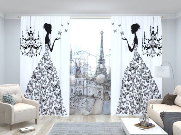 Шторы рисунок