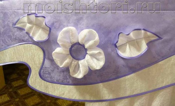 Аппликация на занавесках