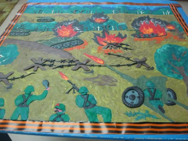 Поделки на военно патриотическую тему