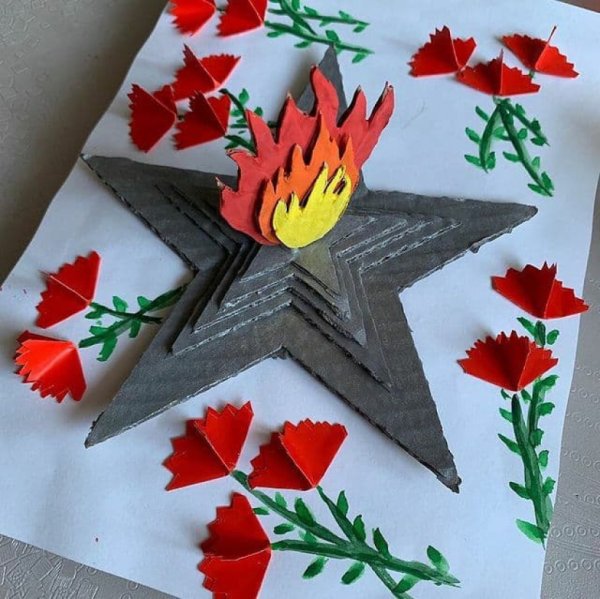 Поделка ко Дню Победы в детском саду