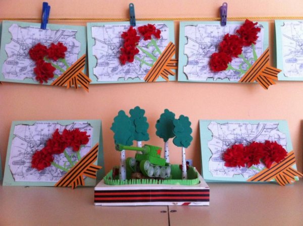 Поделки на 9 мая для детей