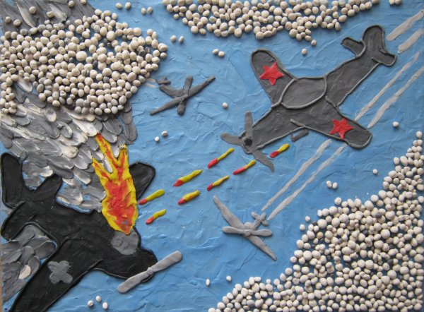 Поделки на тему война