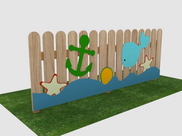 Ограждение детской площадки