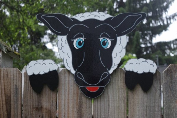 Украшение забора