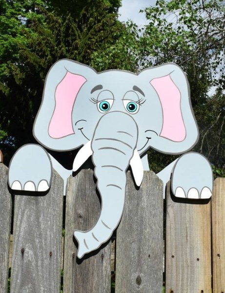 Декор из фанеры для дачи