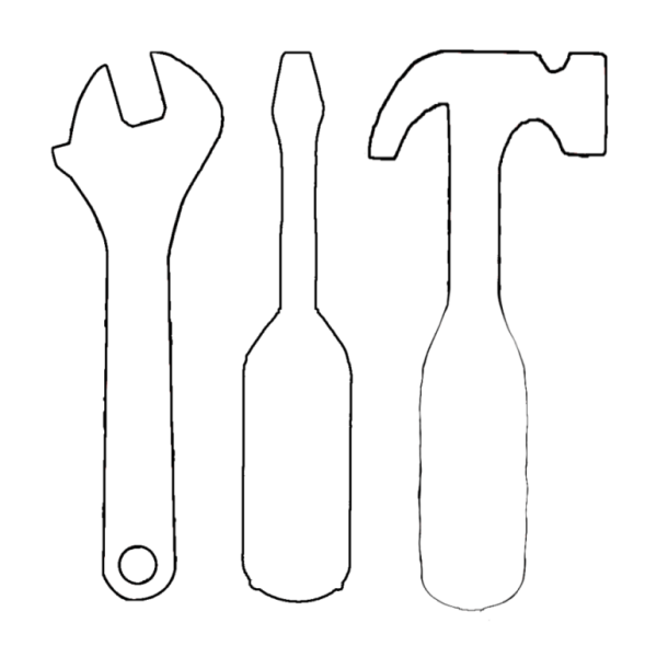 Трафарет строительные инструменты