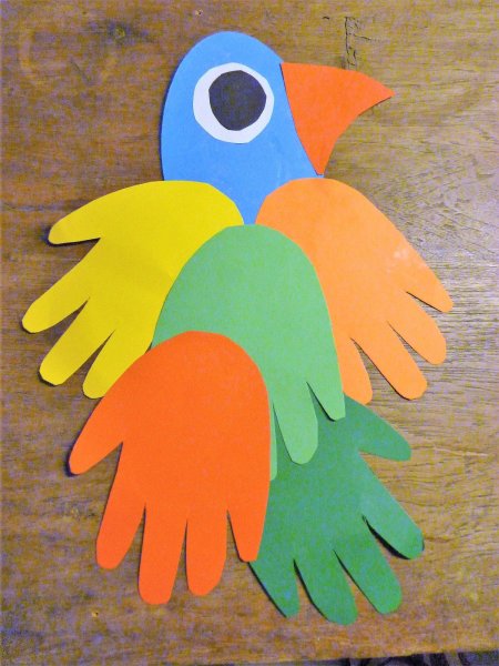 Поделки из ладошек