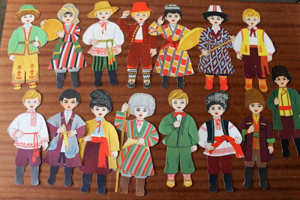 Национальные костюмы СССР