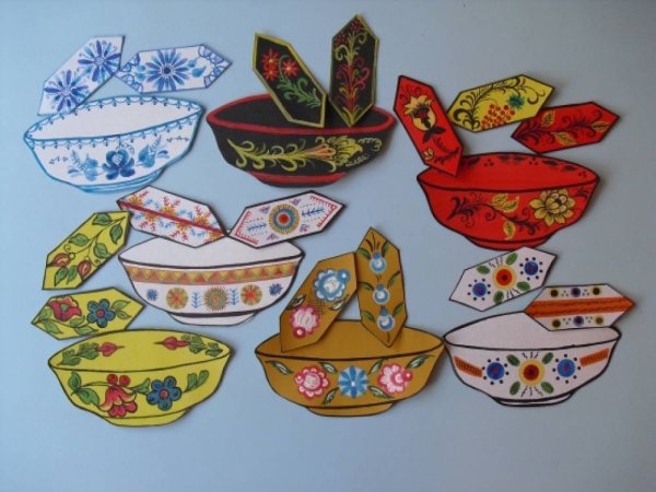 Декоративно прикладное искусство в подготовительной группе