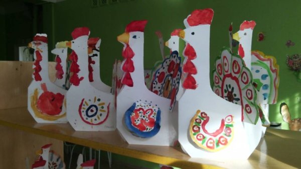 Дымковский индюк мастер класс