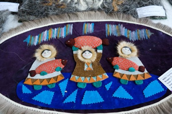 Аппликация на тему народы севера