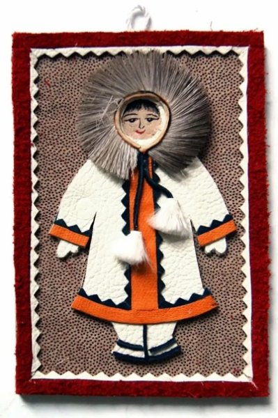 Куклы в национальной одежде Ханты и манси