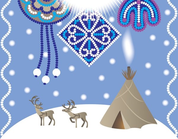 Ямал национальный орнамент