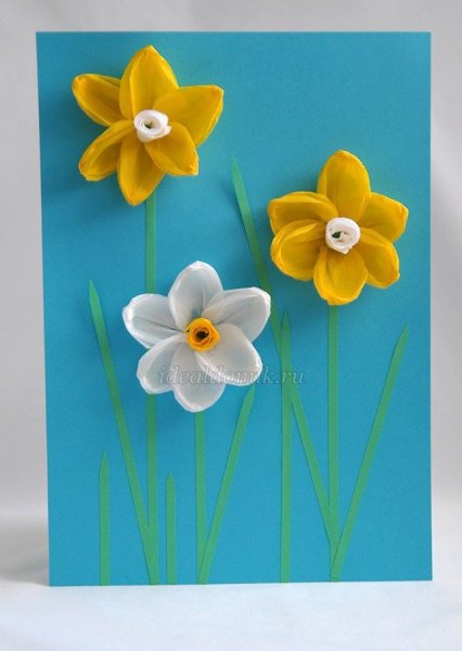 Весенняя аппликация