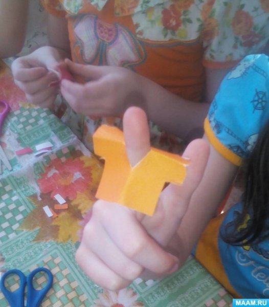 Конспект в старшей группе нарядные пальчики