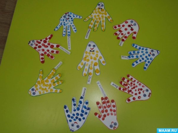 Поделки в ясельной группе