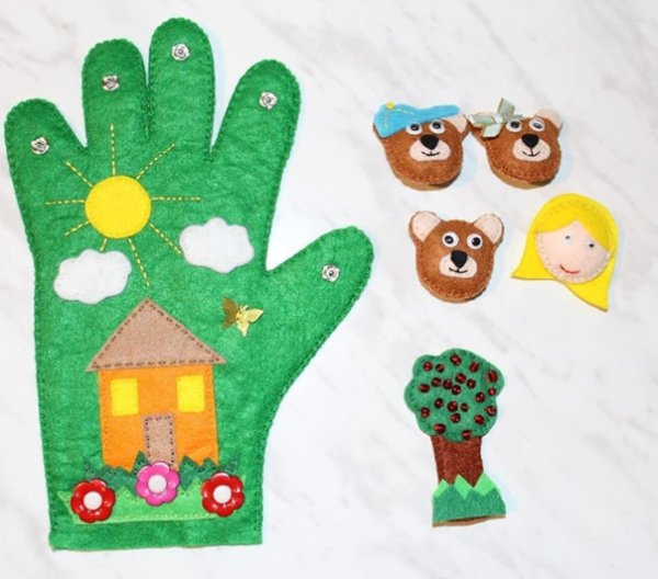 Ладонь для пальчикового театра