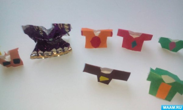 Аппликация нарядные пальчики в старшей группе