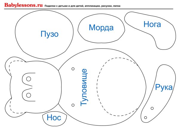 Шаблоны для поделок
