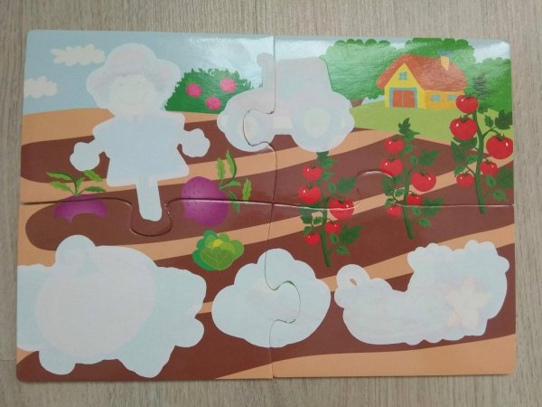 Поделка огород аппликация