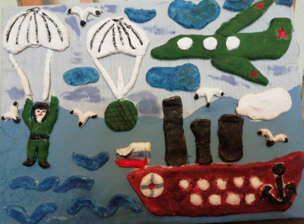 Конкурс наша армия сильна поделки