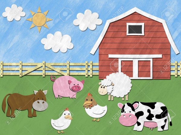 Ферма домашних животных для детей