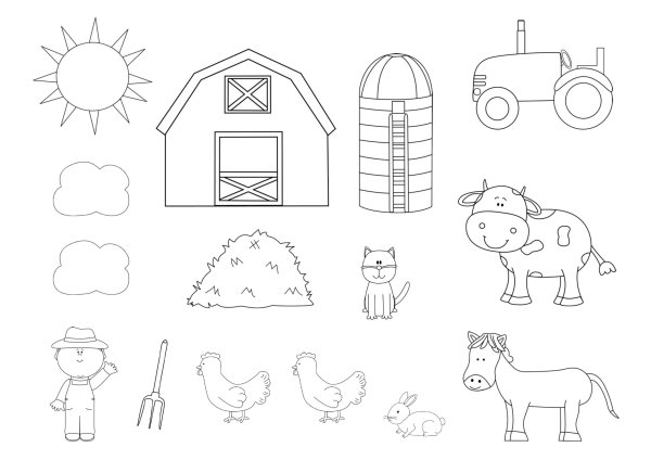 Ферма занятие для дошкольников