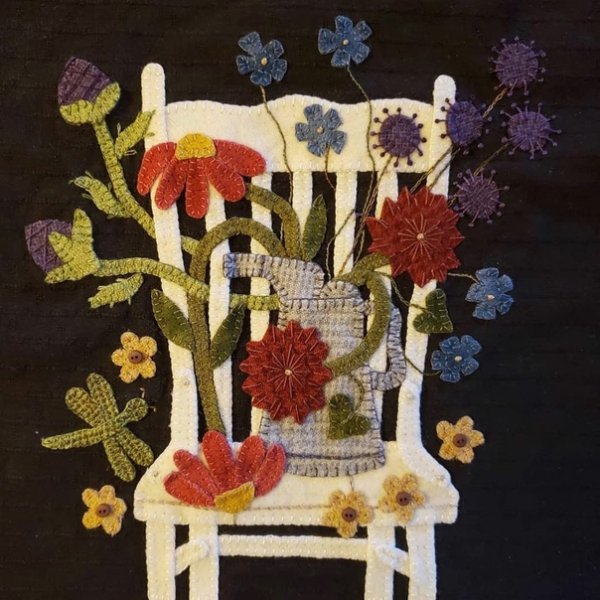 Сэмплер цветы ВКОНТАКТЕ