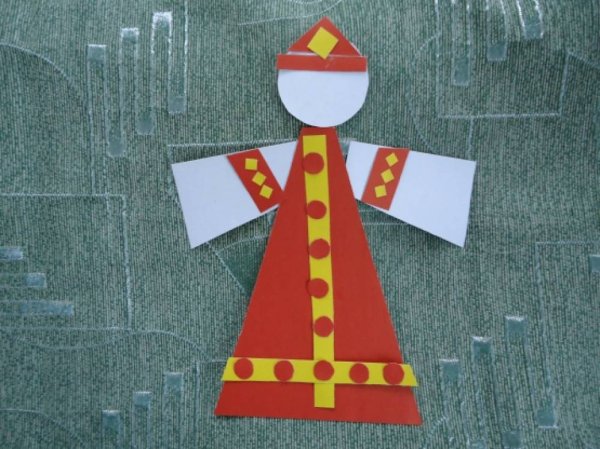 Аппликации на тему народные традиции