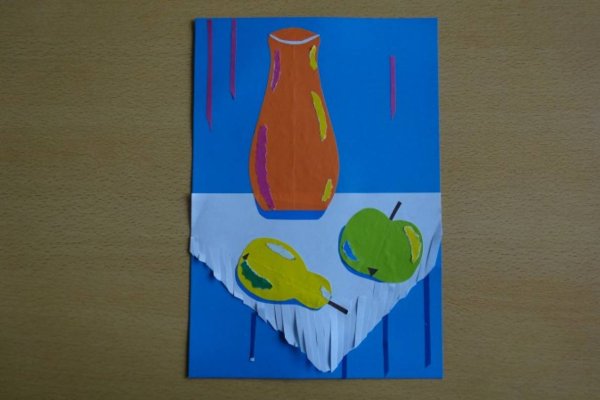 Натюрморт в теникеаппликпции