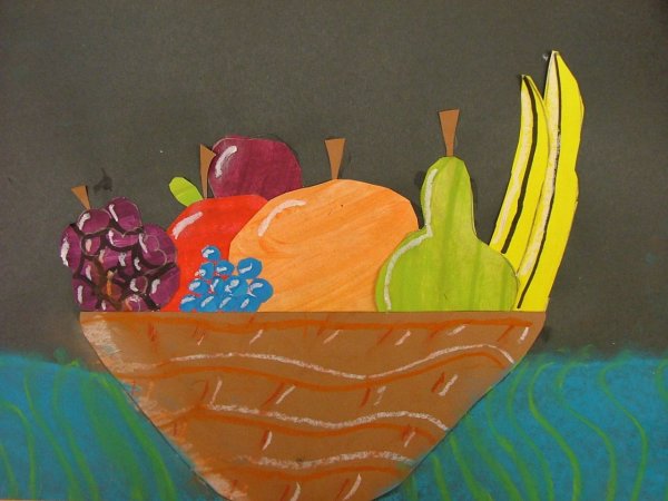 Натюрморт аппликация