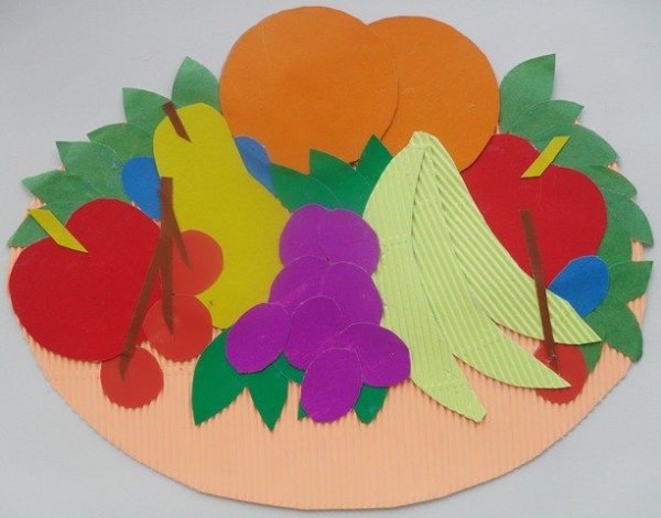 Натюрморт аппликация