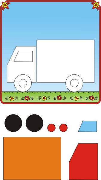 Готовые аппликации для детей