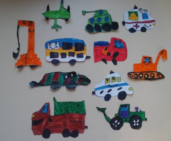 Творчество с детьми на тему транспорт