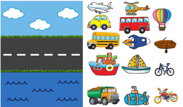 Транспорт для малышей