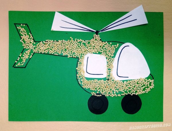 Поделка транспорт в детский сад