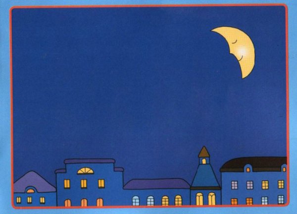 Аппликация день ночь