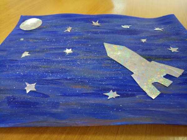 Поделка на тему звездное небо