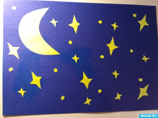 Аппликация звезда